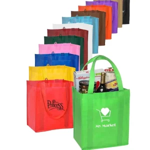 Empaque reutilizable de ropa no tejida, bolsa tote no tejida