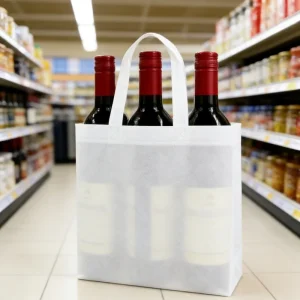 Sacos Tote Não Tecido para Supermercado, Armazenamento de Ferramentas, Organização Ecológica, Saco Não Tecido