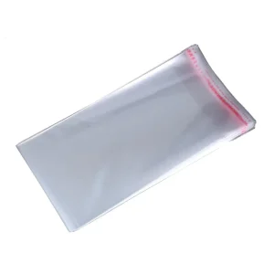 Opp Plastic Cellophane T-shirt Kleding Verpakkingszak Transparante Oppzak Zelfklevende Zak Met Logo