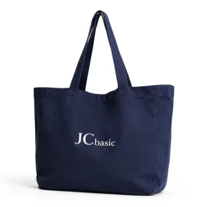 Grand sac fourre-tout en coton surdimensionné, sac de shopping imprimé personnalisé pour magasins d'alimentation, marque de détail, OEM, ODM, approvisionnement en gros