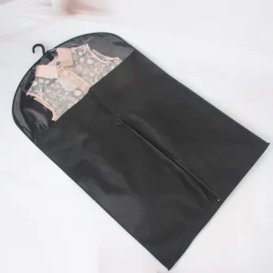 Saco de Vestuário Personalizado de Luxo para Casacos, Capa Não Tecida para Vestuário, Saco Protetor de Roupa 220g