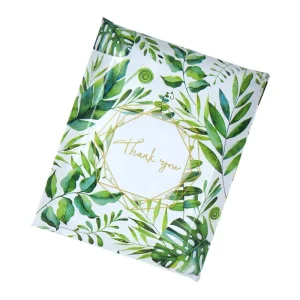 Poly-Mailer Pflanzen Druckumschläge Versandtaschen Bekleidungsverpackung für T-Shirts Badebekleidung