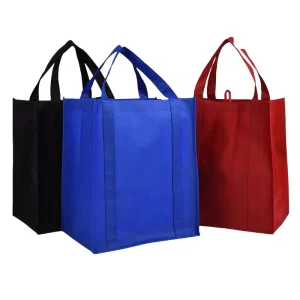 Premium wiederverwendbare Vliesstoff-Verpackungstasche für Kleidung, langlebige Tragetasche für Bekleidungsgeschäfte