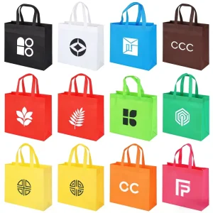 Professionele Branding Partner Aangepaste Maat Logo Herbruikbare Duurzame Supermarkt Schoenen Kleding Cadeau Non-woven Draagtas