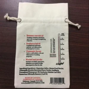Bolsas de jabón de material de algodón para regalos promocionales