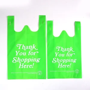 Recycleerbare Non-woven Tassen Supermarkt Boodschappentassen Non-woven T-shirt Tas