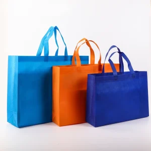 Wiederverwendbare Einkaufstaschen aus Vliesstoff mit individuell bedrucktem Logo, faltbar, langlebig, große Kapazität, Tragetasche aus Vliesstoff für Geschenkverpackungen