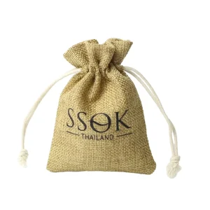Sac en jute réutilisable et écologique, sac en toile de jute, sac en jute pour cadeau