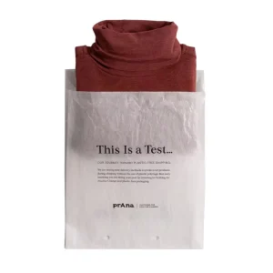 Halbtransparenter biologisch abbaubarer Glassine-Papierverpackungsumschlag mit Prägung, individuell für Socken und Kleidung