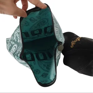 Seidenstoffbeutel Mode Designer Kleidung Verpackung Reißverschlussbeutel Individuelle Satin Hut Staubbeutel für Verpackung