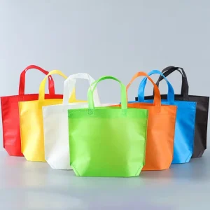 Super Kwaliteit Punch Non Woven Tassen Boodschappentassen Herbruikbaar Vouwbaar voor Winkelen
