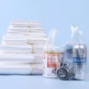 Bolsas de camiseta tipo chal HDPE con cremallera, embalaje de prendas personalizadas