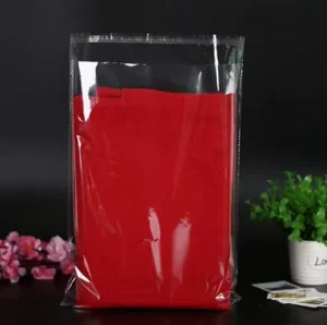 Transparente OPP Selbstklebende Verpackungsbeutel für Kleidung