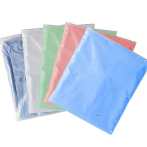 Transparente Kunststoffkleidungstaschen, individuell bedruckt mit Logo, staubdicht für Hemdverpackung