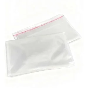 Kantong Plastik BOPP Transparan Self-Adhesive, Tahan Kelembapan, Kemasan Hadiah untuk Anting-Anting, Perhiasan, Kacamata, dan Kaos Kaki