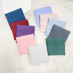 ZXF individuell bedruckte Make-up-Aufbewahrungstasche aus Mikrofasersamt für Schmuckverpackungen