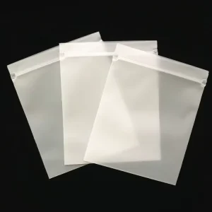 Zip-Lock Bekleidungsbeutel Reißverschluss Frosted Plastik Kleidungstasche für Bekleidungsverpackung