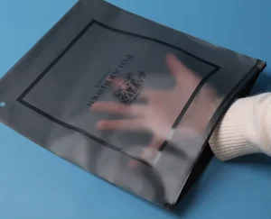 Ziplock verpakkingszak kleding slot milieuvriendelijk oceaanbestendig plastic gerecycleerde zakken matten ritssluitzakken voor T-shirt verpakking