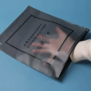 Zip-Lock Verpackungsbeutel für Kleidung, umweltfreundliche, recycelte Frosted Reißverschlussbeutel für T-Shirt-Verpackung