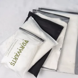 Bolsa de ropa Ziplock para empaquetado de calcetines y zapatos