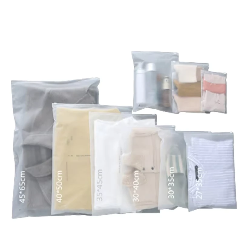 Zipper Bag Packaging Plastic Zipper Bag for Clothing Zip Lock Bag Clothes