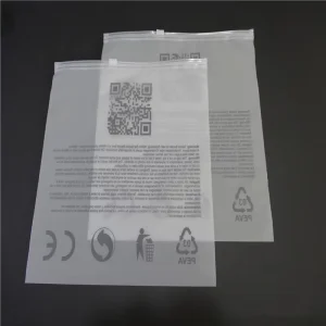 Ritsverpakking schoenen tas kleding pouch rits kleding verpakkingszak transparante kleding ritszak