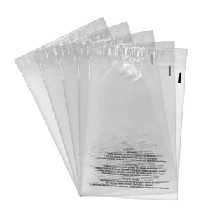 10x13 Inch Poly Zakken met Verstikkingswaarschuwing Duidelijke Poly Zakken voor Kleding Verzending Binnenste Bescherming