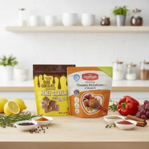 Sac en polyester imprimé personnalisé, sac à fermeture éclair recyclable debout, sac anti-déchirure pour enfants, 3,5g 7g 1lb pour bonbons alimentaires