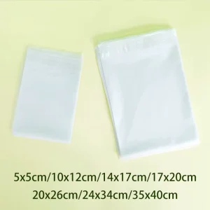 Túi poly tự phân hủy, có thể compost, tự dính, thân thiện với môi trường, bao bì bên trong cho bán lẻ và trang phục