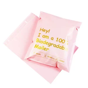 Biologisch afbreekbaar Recyclebaar 100 stuks Aangepast Bedrukt Waterdichte Zelfklevende Poly Mailer Eco-vriendelijk Composteerbaar Kledingverpakking