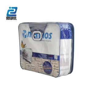 Dekbed quilt beddengoed Rits PVC Plastic Verpakkingszak