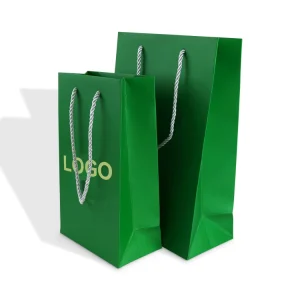 Bao bì quà tặng với logo thương hiệu tùy chỉnh cho túi mua sắm phục vụ quảng cáo sáng tạo