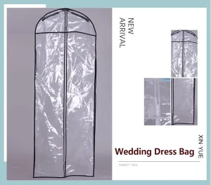 Saco de vestido personalizado, sacos de organza para vestidos