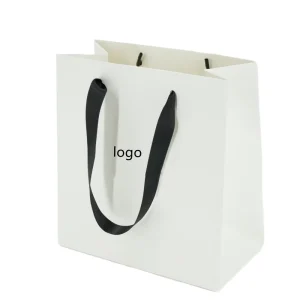 Túi Quà Bằng Giấy Kraft Nâu, In Logo Tùy Chỉnh, Túi Đóng Gói Trang Sức Tùy Chỉnh