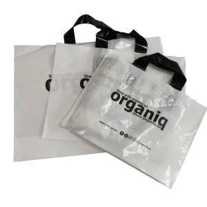 Gestalten Sie Ihre eigenen Logo-Recycling-Müllsäcke, mattierte Kleidungs-Reißverschlussverpackung, Tiefdruck CPE-Material