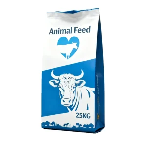 China Fabrik Wasserdichte 25kg 50kg Plastiktüte BOPP Laminierte PP Gewebte Sack Tierfutter Mehl Reis Tasche für Verpackung