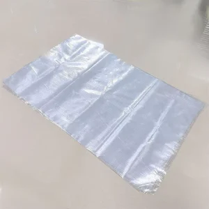 Túi đóng gói có thể tái chế PP dệt trong suốt tùy chỉnh cho thực phẩm và quần áo