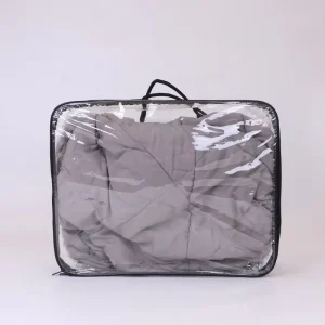 Tas Zipper Plastik PVC Jernih untuk Kemasan Selimut Bantal