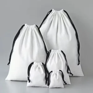 布製靴 カスタム製造 印刷ロゴ包装 パーソナライズドギフト収納ダストキャンバスドローストリングコットンバッグ
