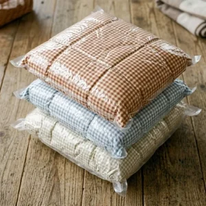 Compact Quilt Storage Solution Reusable Heat Sealing Vacuum Bags with Strong Seal