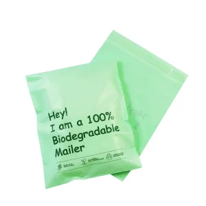 Kantong Pengiriman Plastik Biodegradable yang Dapat Terurai, Tahan Air untuk Kaos dan Pakaian