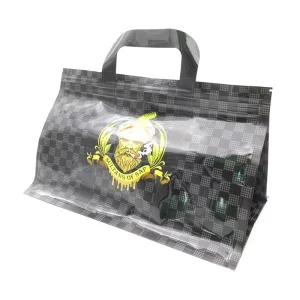ถุง Mylar รูปทรงพิเศษแบบกำหนดเอง ขนาด 3.5 My Logo พิมพ์ลายหน้าต่าง กันกลิ่น