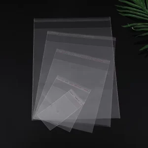 Aangepaste Verschillende Maten Duidelijk Transparant Biologisch Afbreekbare OPP Zak Recyclebare Zelfklevende Plastic Poly Zak