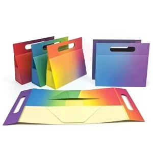 Custom Eco friendly Recyclable Paper Gift Bag Logo Matt Lamination Sponge Lining for High End Candle Luxury Retail Packaging