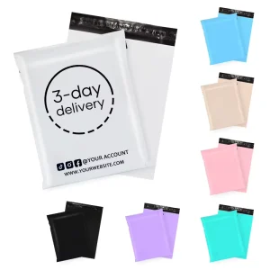 Envelopes Express Personalizados, Sacos Plásticos para Caixas de Presente, Recicláveis, para Envio, Saco de Correio Poliéster