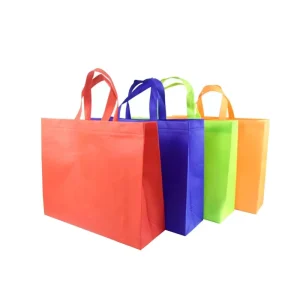 Sacos Ecológicos Laminados Personalizados Sacos de Compras Não Tecidos com Alça