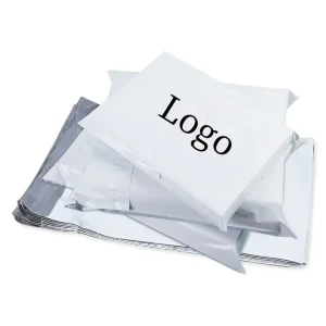 Saco de envio de vestuário ecológico, resistente a rasgos, com logótipo personalizado, 30x40cm, durável, para transporte expresso