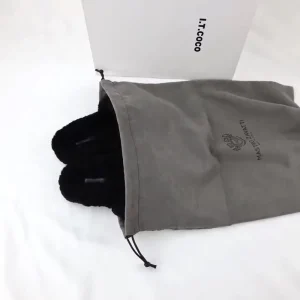 Sacos de Embalagem de Presente de Veludo Macio Reutilizáveis e Duráveis com Logo Personalizado, Saco de Calçado de Moda
