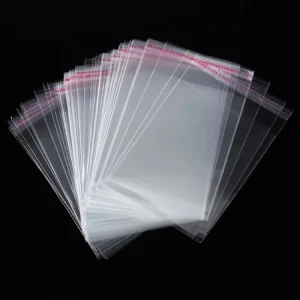Individuelle Logo OPP Plastiktüten, transparente Verpackungslösung