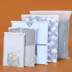 カスタムロゴポリバッグ プラスチックバッグパッケージ ジップフロステッドロックポリジッパーロックバッグ 衣類用パッキング